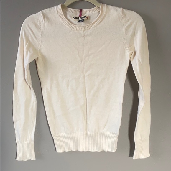 Cream Volcom sweater
